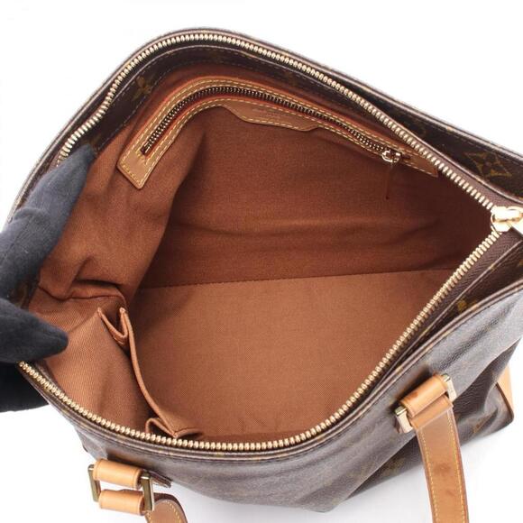 LOUIS VUITTON Brown Monogram Leather Shoulder Bag - Picture 3 of 11